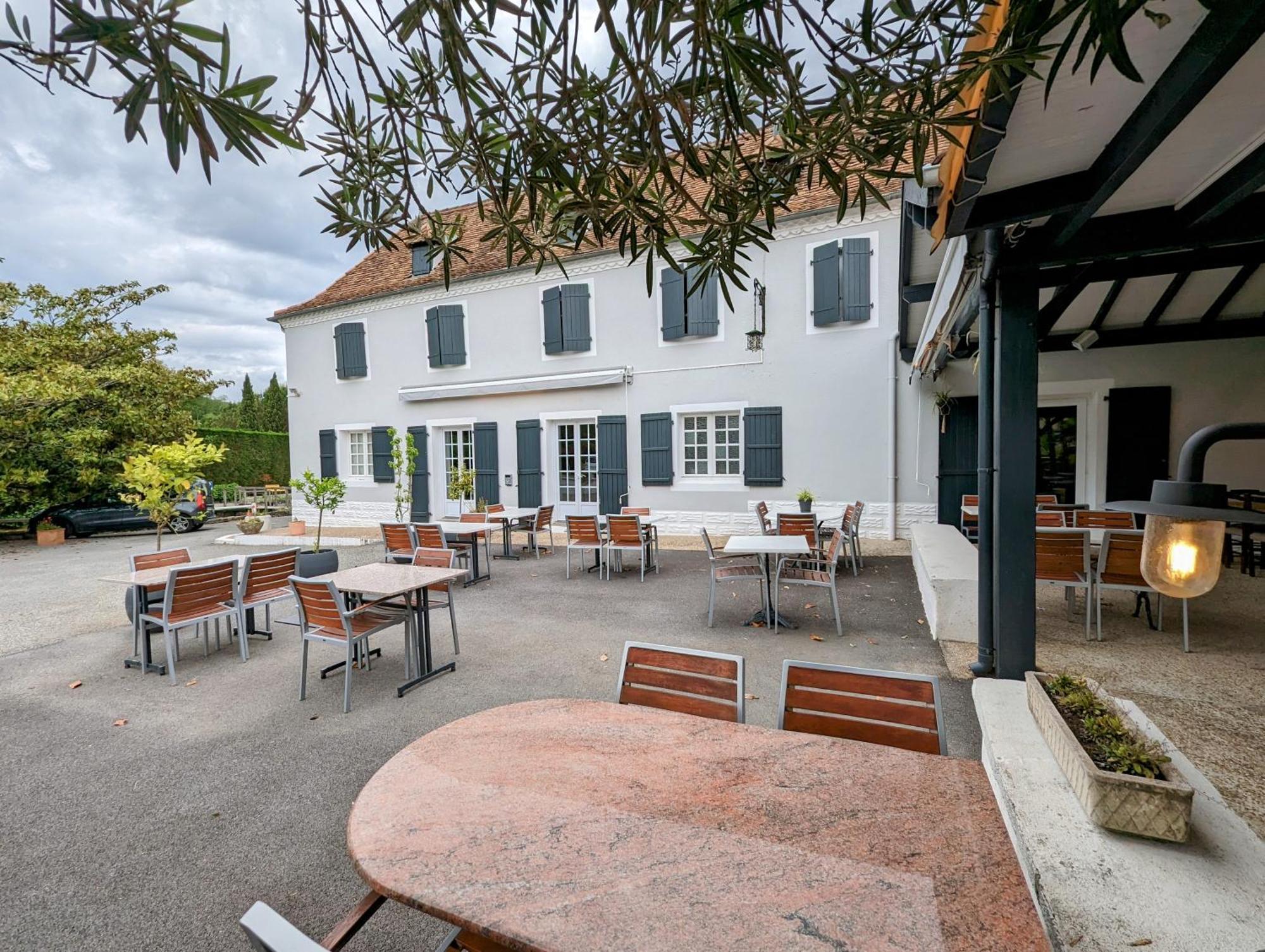 Logis Auberge Du Relais - Hotel & Restaurant Berenx Zewnętrze zdjęcie